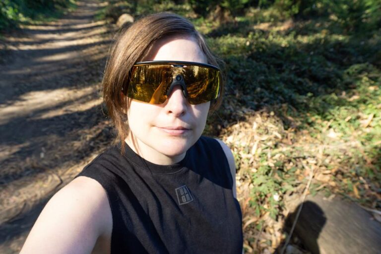 I wouldn't wear these as everyday sunglasses, but I don't mind the look for a trail run.